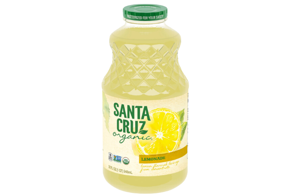 Jus de citron pur biologique Santa Cruz